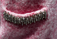 Mid-length sleeve girl necklace art：6062