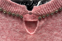 Mid-length sleeve girl necklace art：6062