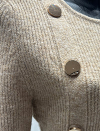 Bottoni decorativi in ​​metallo per maglioni in primavera, autunno e inverno