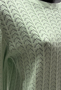 Openwork skin-friendly sweate gd1531