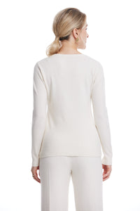 Crew-neck long sleeves base sweater rc063