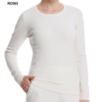 Crew-neck long sleeves base sweater rc063