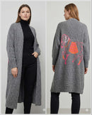 Horse. Jacquard pattern on the back. Sweater/Coat art. 21377