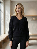 Vneck big Twisting rope art.6013