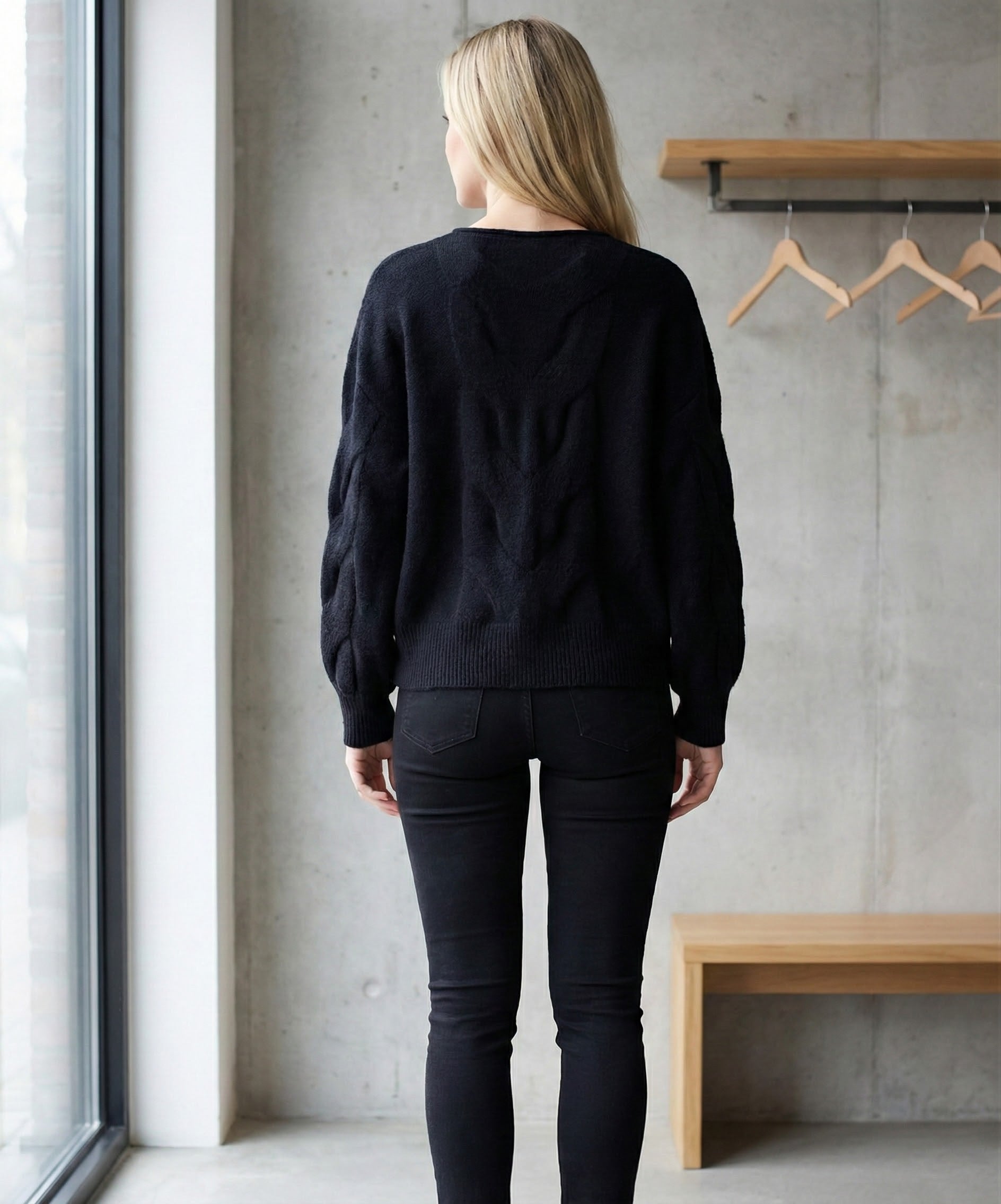 Vneck big Twisting rope art.6013