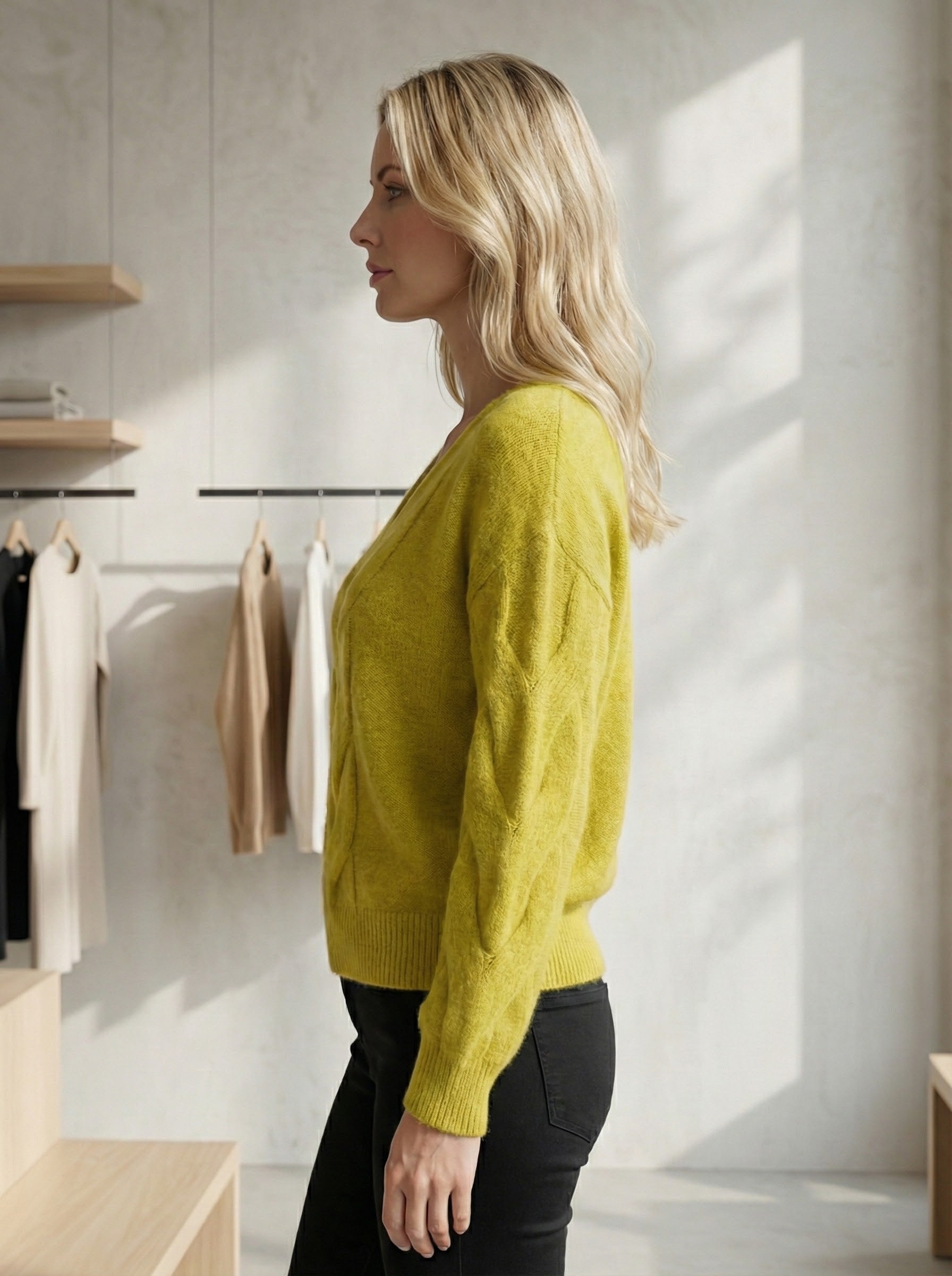 Vneck big Twisting rope art.6013