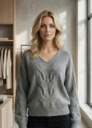 Vneck big Twisting rope art.6013