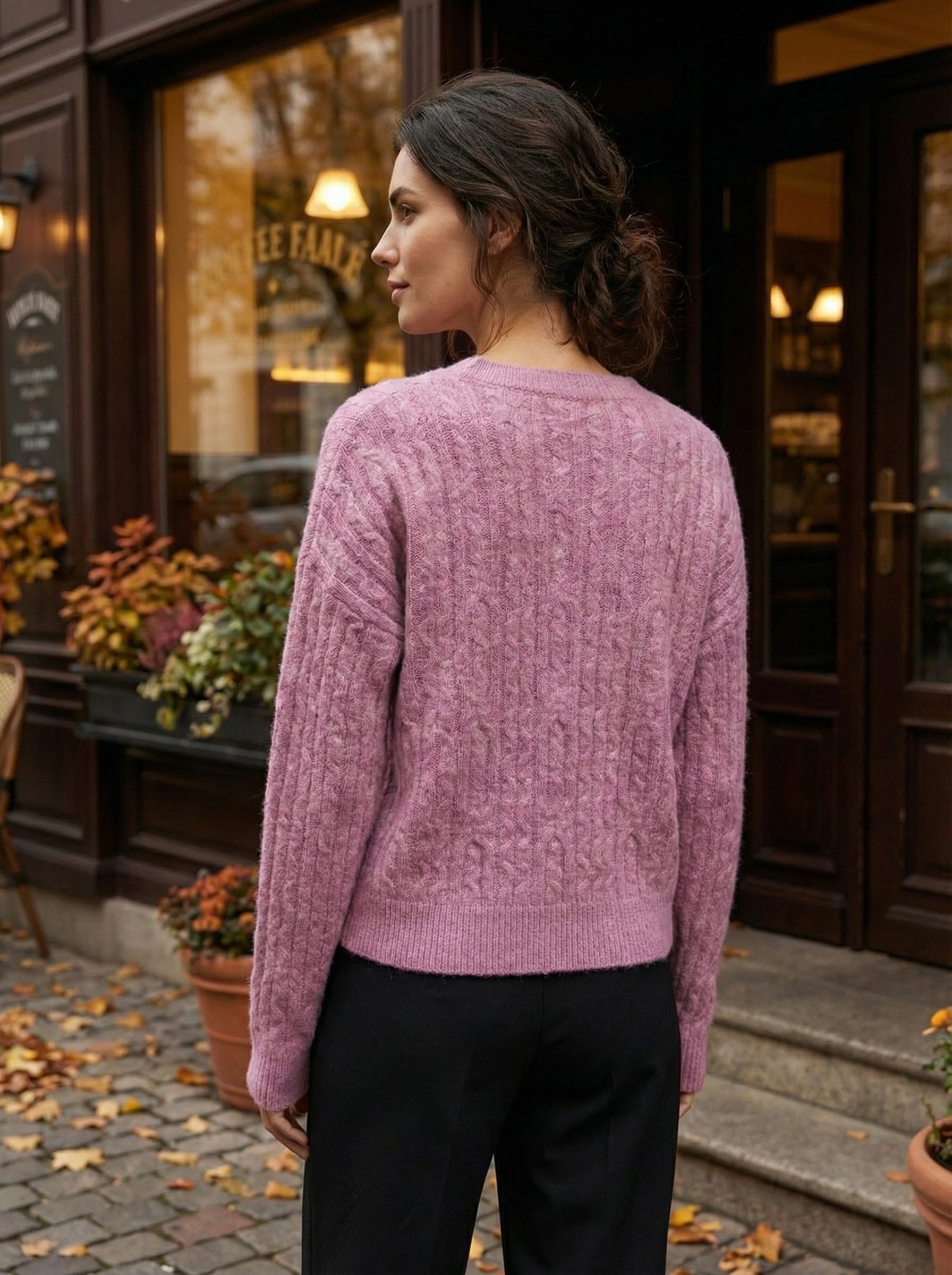 V neck long sleeve HZ906