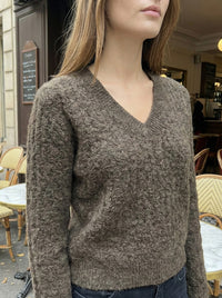 V neck long sleeve HZ906