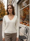 V neck long sleeve HZ906