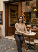 V neck long sleeve HZ906