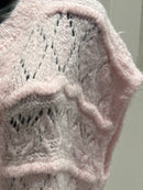 Sweater vest with metal buttons, sleeveless art.21611