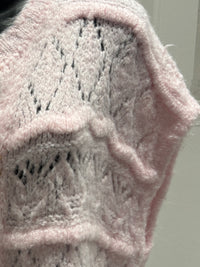 Sweater vest with metal buttons, sleeveless art.21611