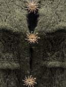 Sweater vest with metal buttons, sleeveless art.21611