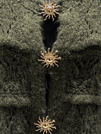 Sweater vest with metal buttons, sleeveless art.21611