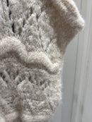 Sweater vest with metal buttons, sleeveless art.21611