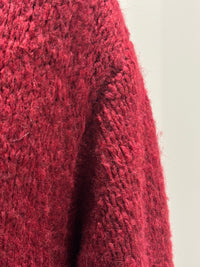 Horse. Jacquard pattern on the back. Sweater/Coat art. 21377