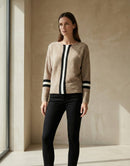 Striped batwing shirt art.6073