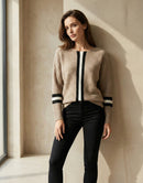 Striped batwing shirt art.6073