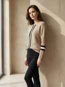 Striped batwing shirt art.6073