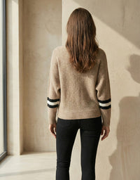 Striped batwing shirt art.6073