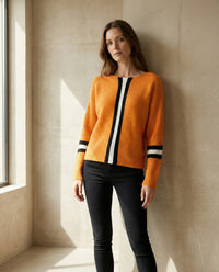 Striped batwing shirt art.6073