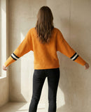 Striped batwing shirt art.6073