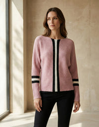 Striped batwing shirt art.6073