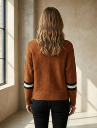 Striped batwing shirt art.6073