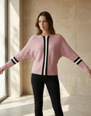 Striped batwing shirt art.6073