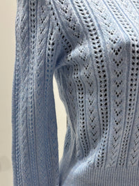 Openwork skin-friendly sweater gd21153