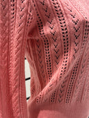 Openwork skin-friendly sweater gd21153