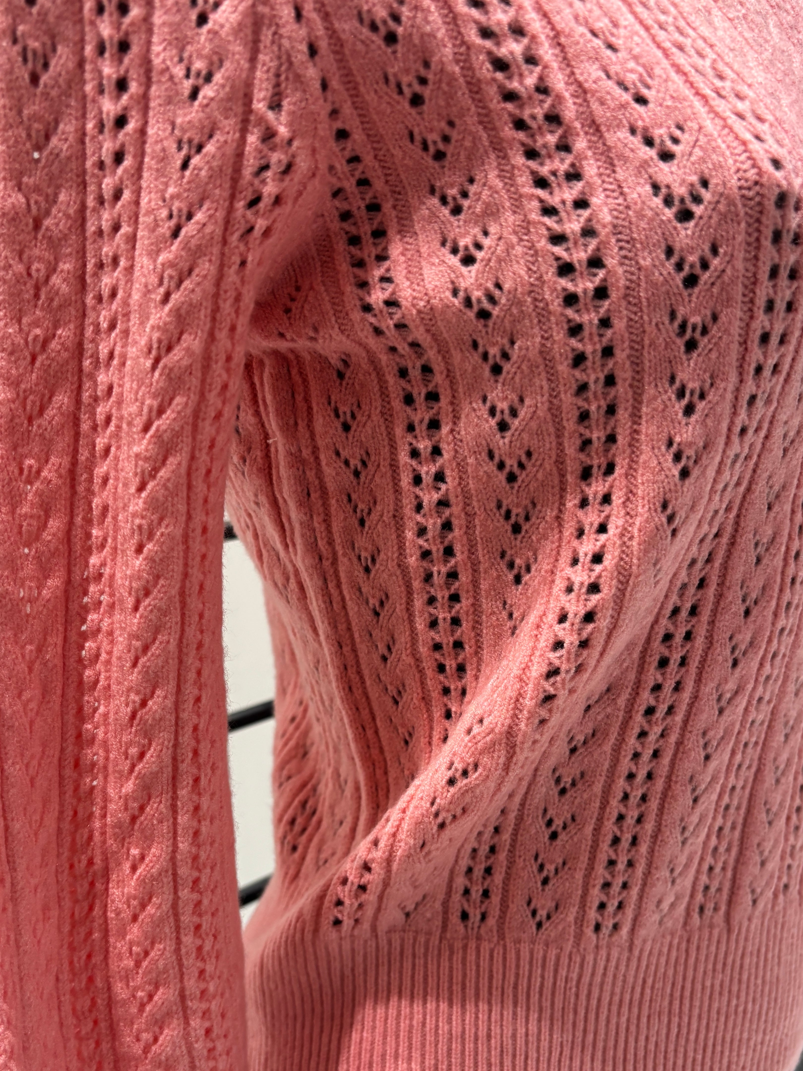 Openwork skin-friendly sweater gd21153