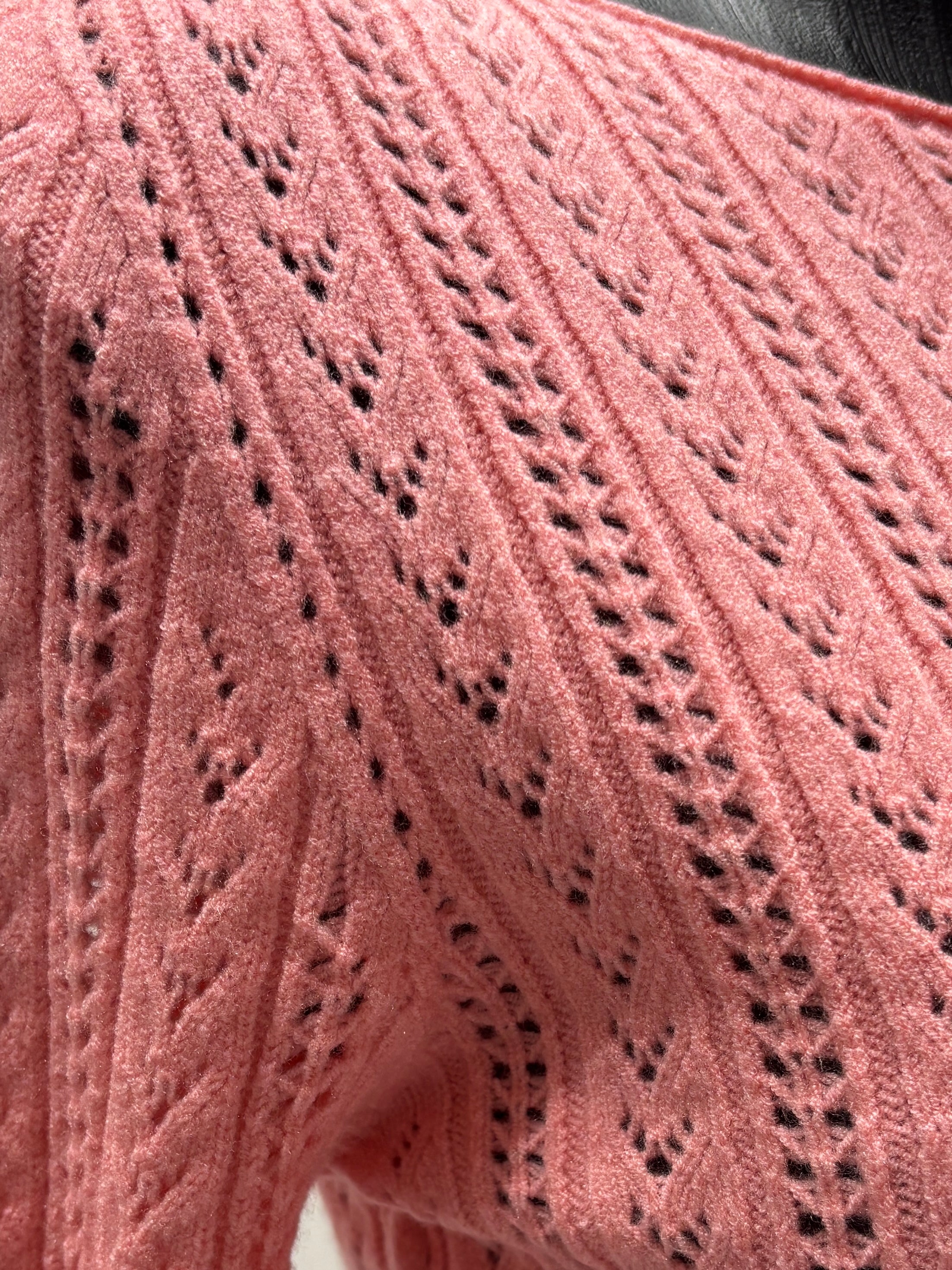 Openwork skin-friendly sweater gd21153