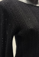 Openwork skin-friendly sweater gd21153