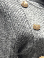 Metal decorative buttons for sweaters in spring, autumn and winter art.6086