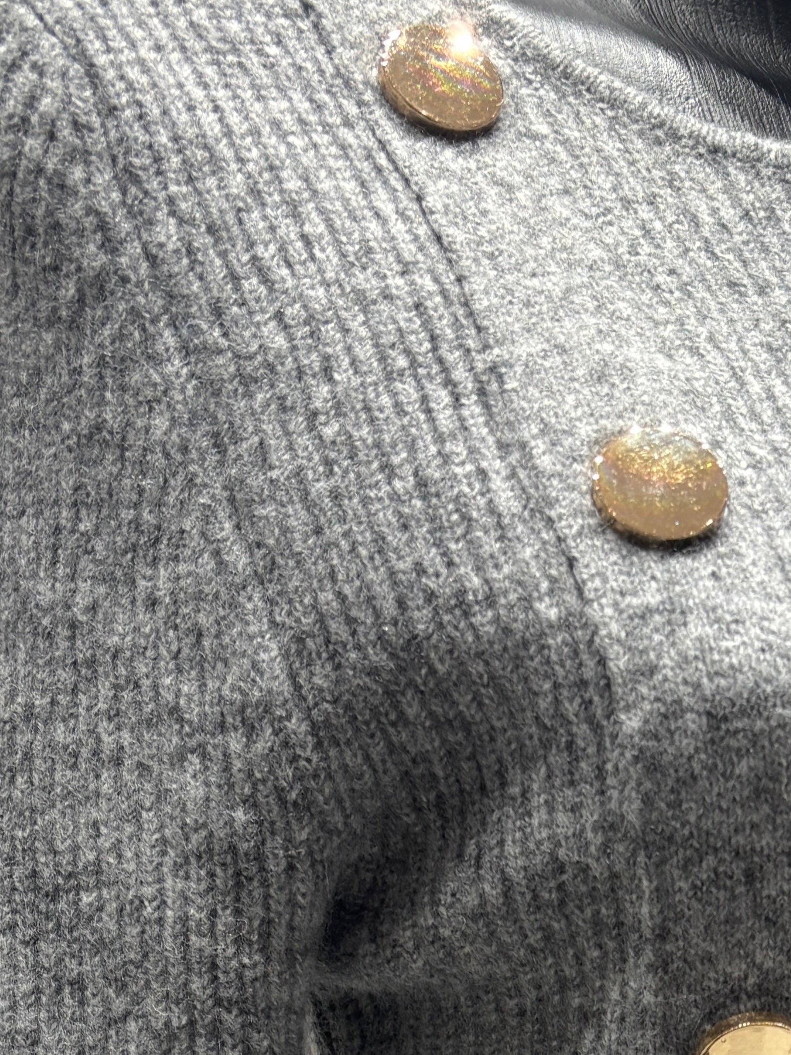 Metal decorative buttons for sweaters in spring, autumn and winter art.6086