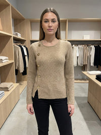 Bottoni decorativi in ​​metallo per maglioni in primavera, autunno e inverno