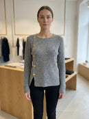 Bottoni decorativi in ​​metallo per maglioni in primavera, autunno e inverno