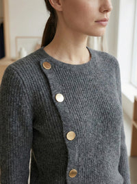 Bottoni decorativi in ​​metallo per maglioni in primavera, autunno e inverno