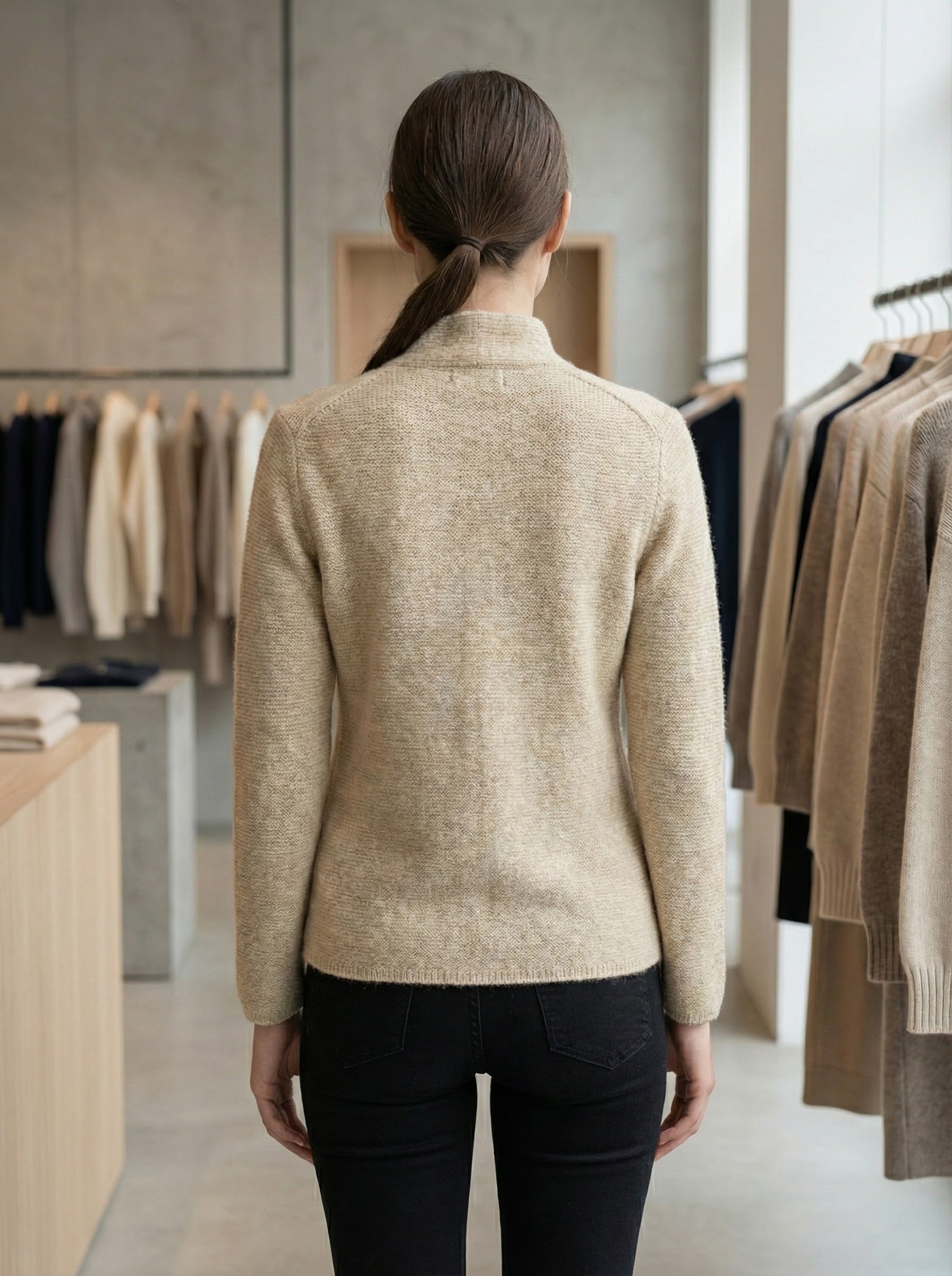 Sweaters, coats, and jackets for spring, autumn, and winter art.6087