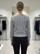 Openwork skin-friendly sweater gd21153