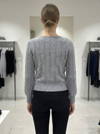 Openwork skin-friendly sweater gd21153