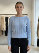 Openwork skin-friendly sweater gd21153