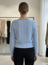 Openwork skin-friendly sweater gd21153