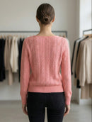 Openwork skin-friendly sweater gd21153