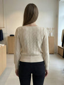 Openwork skin-friendly sweater gd21153