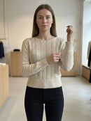 Openwork skin-friendly sweater gd21153