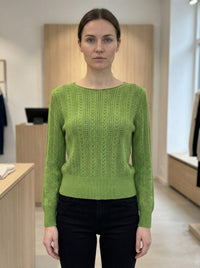 Openwork skin-friendly sweater gd21153