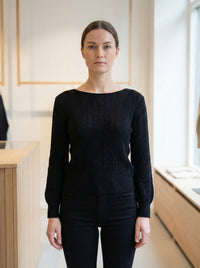 Openwork skin-friendly sweater gd21153